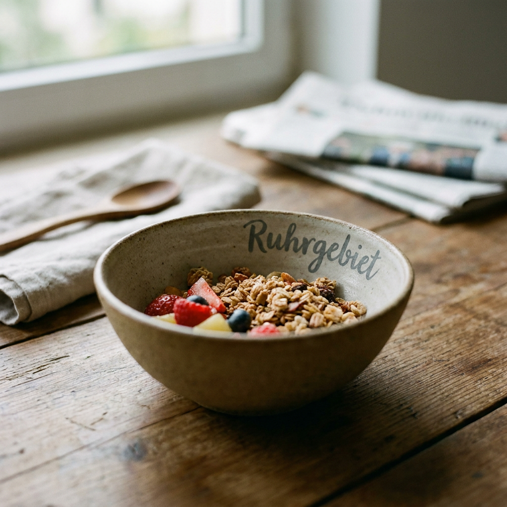 Ruhrgebiet Müsli-Schale